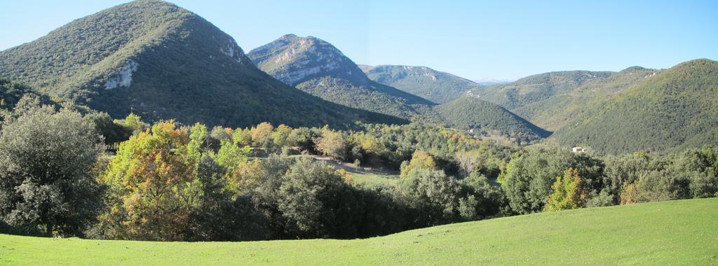 Villa Mas Pineda Oix Esterno foto